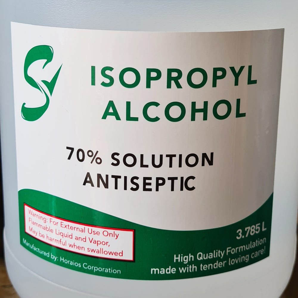 
                  
                    S 70% Isopropyl Alcohol 1 Gallon (3.78L) - FDA Approved
                  
                