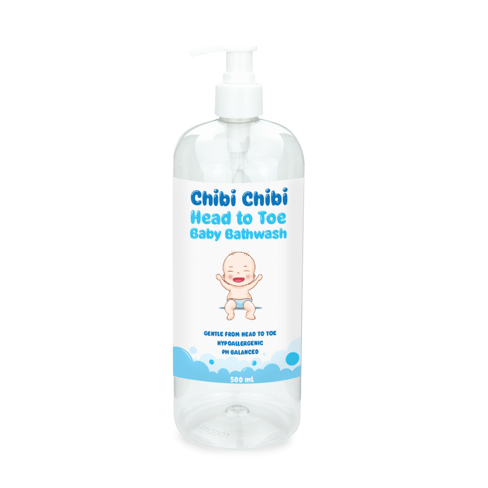 
                  
                    Chibi Chibi Head-to-Toe Baby Bathwash - Hypoallergenic 500ml
                  
                