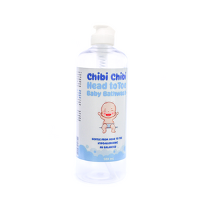 
                  
                    Chibi Chibi Head-to-Toe Baby Bathwash - Hypoallergenic 500ml
                  
                