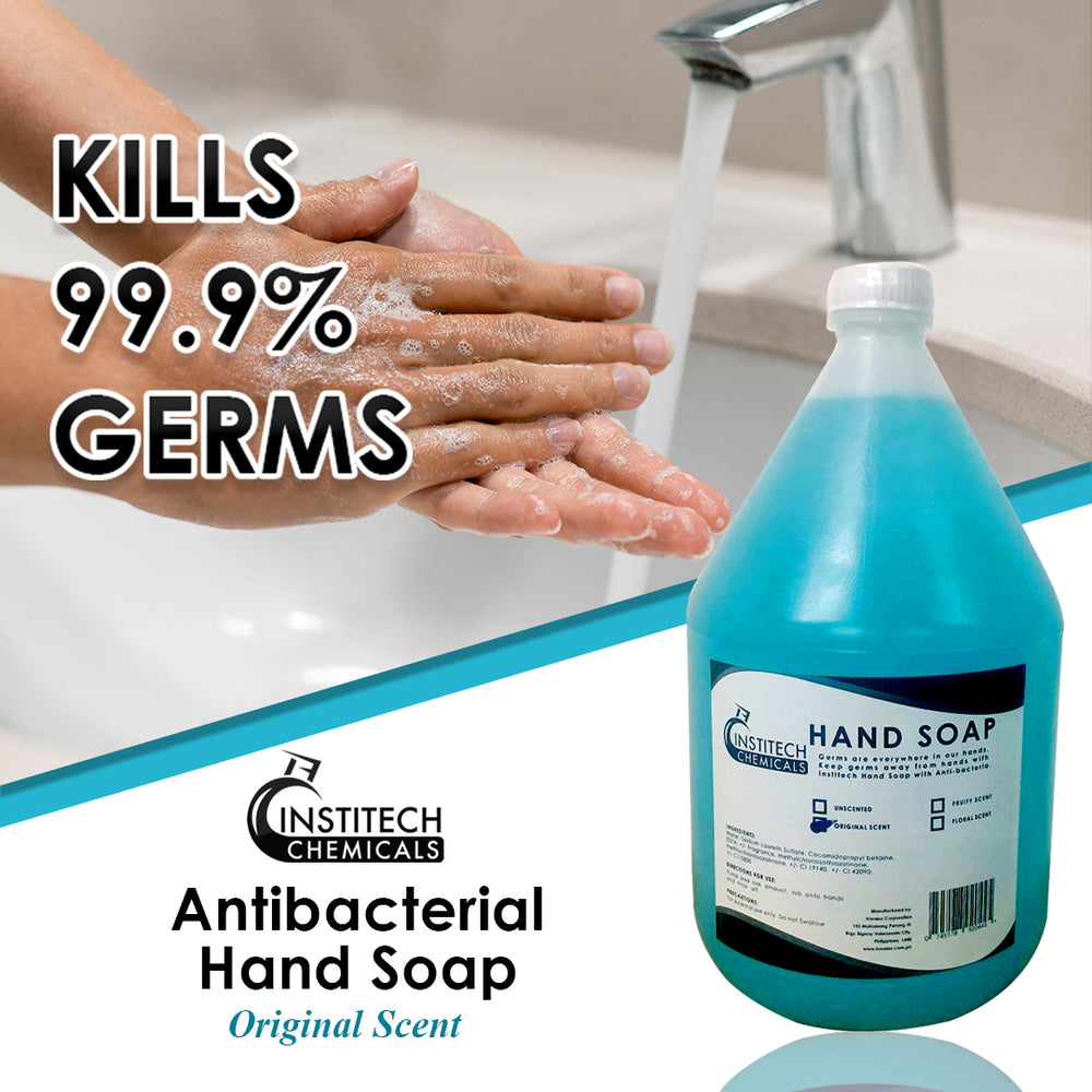 
                  
                    Institech Antibacterial Hand Soap- 1 Gallon - 3.2L ( Original Scent )
                  
                
