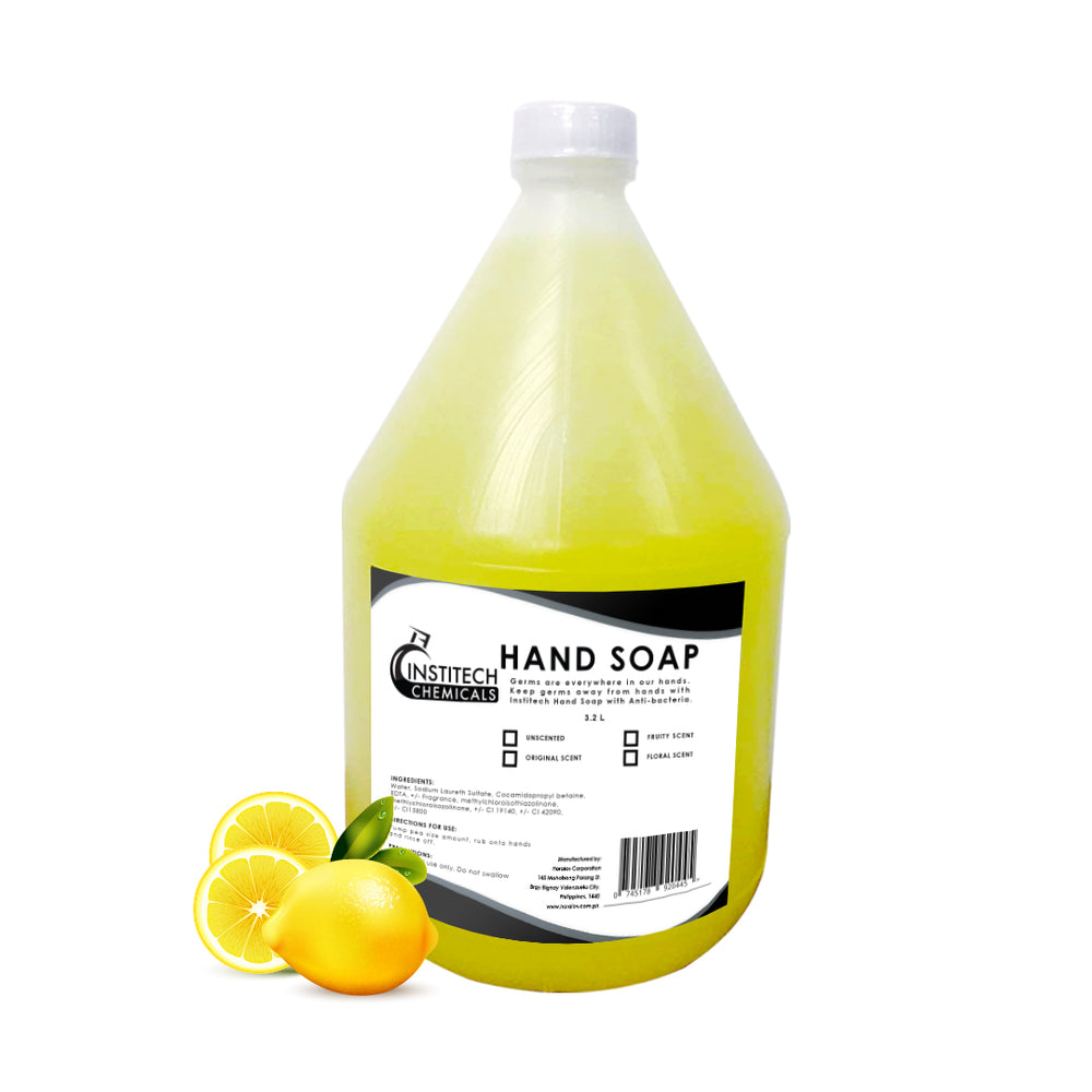 
                  
                    Institech Antibacterial Hand Soap- 1 Gallon - 3.2L ( Fruity Scent )
                  
                