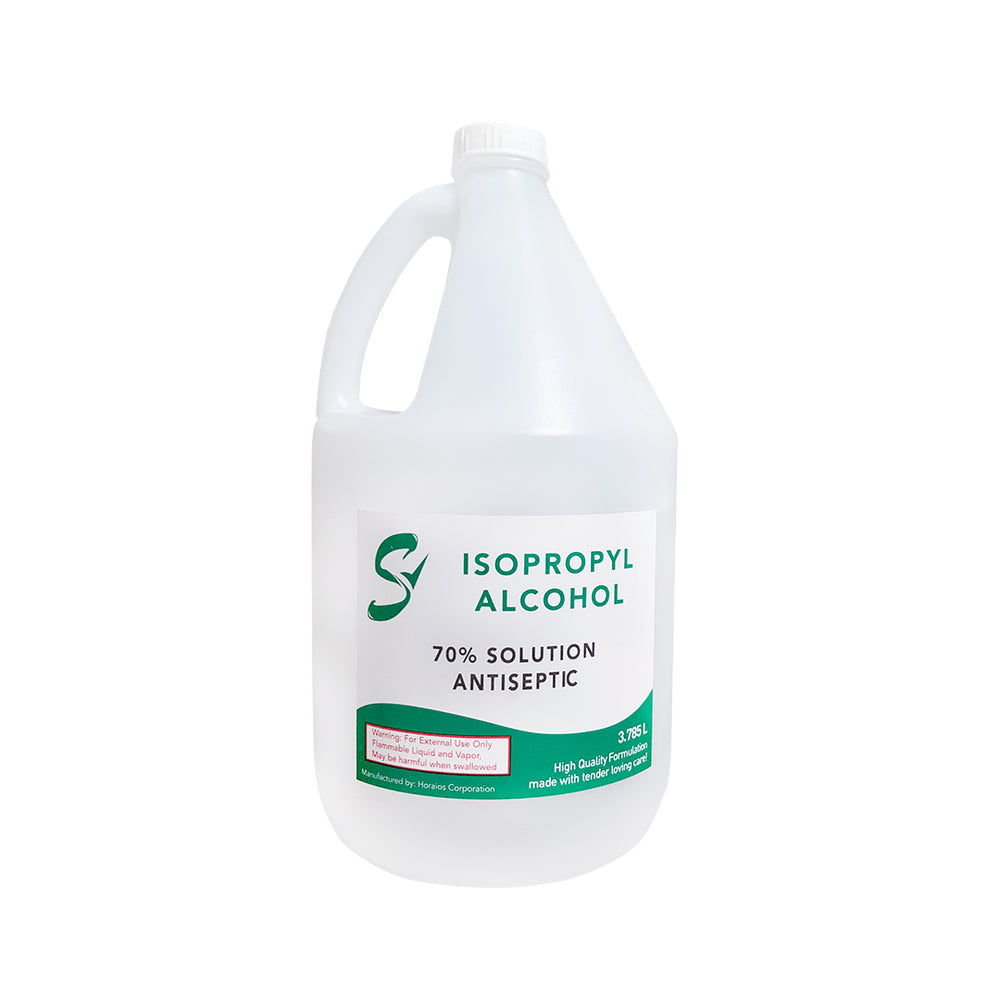 S 70% Isopropyl Alcohol 1 Gallon (3.78L) - FDA Approved