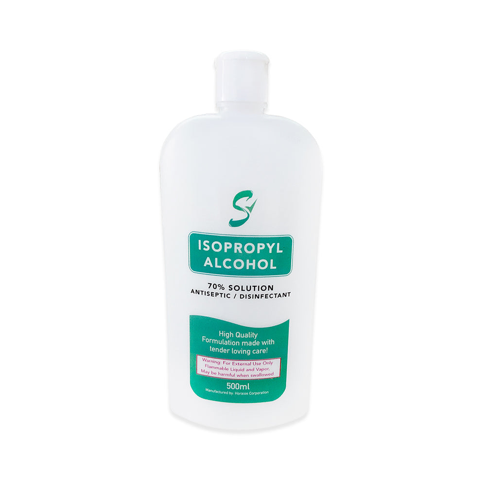 
                  
                    S 70% Isopropyl Alcohol 500ml - FDA Approved
                  
                
