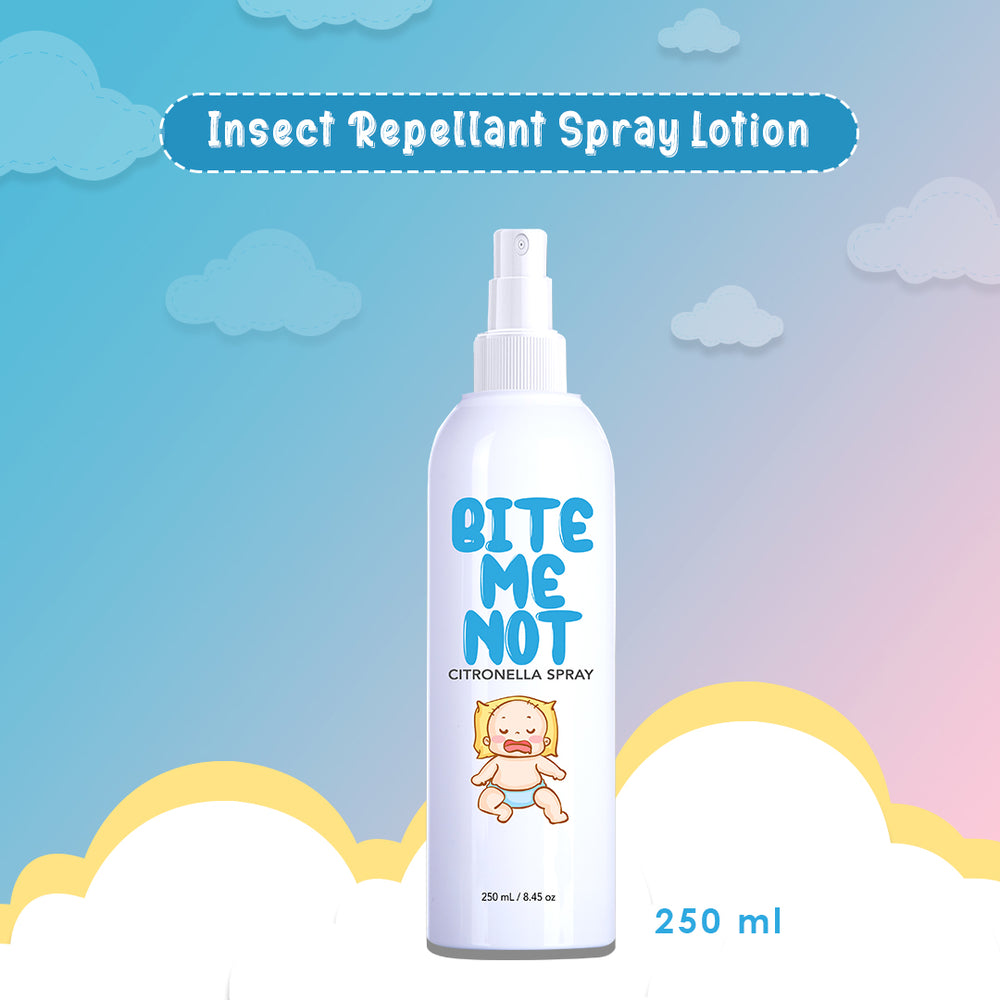 
                  
                    250ML BITE ME NOT  INSECT REPELLANT SPRAY LOTION WITH CITRONELLA
                  
                